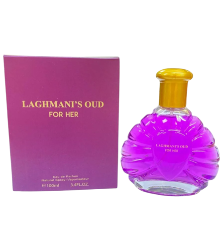 Fine Perfumery, Laghmani's Oud Purple, Eau De Parfum, For Women, 100 ml