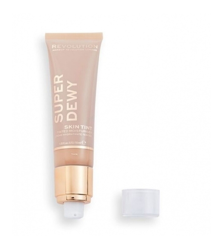 Makeup Revolution, Superdewy, Tinted Moisturizer, Tan, 55 ml