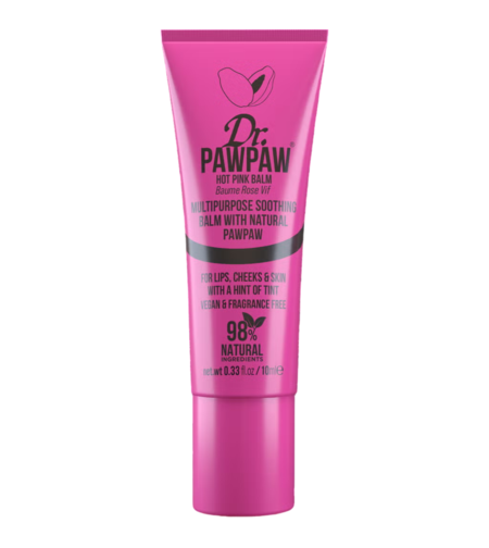Dr. PawPaw, Multipurpose, Lip & Cheek Balm 2-In-1, Hot Pink, 10 ml