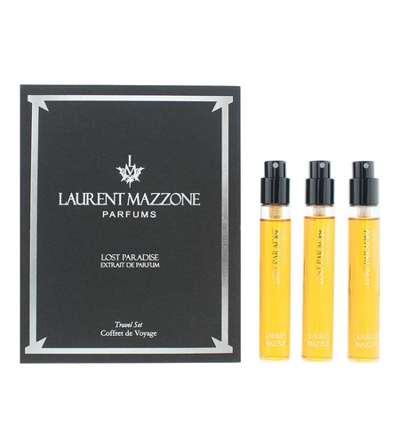 Set Trio, Laurent Mazzone, Lost Paradise, Extrait De Parfum, Unisex, 3 pcs, 15 ml