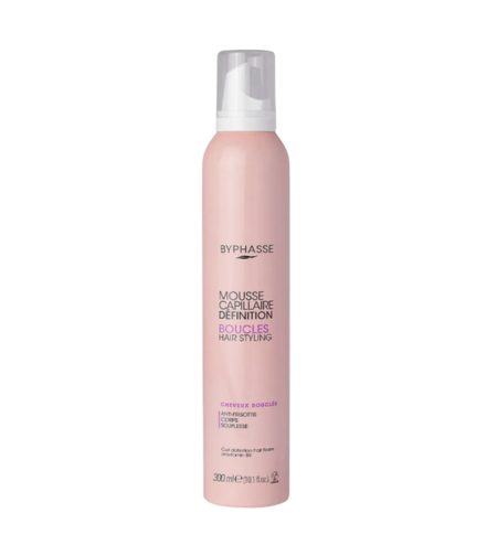 Byphasse, Active Curl, Hair Styling Mousse, For Styling, Strong Hold, 300 ml