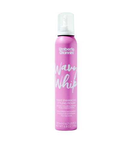 Umberto Giannini, Wavy Whip, Hair Styling Mousse, Volumizing & Texturizing, Medium, 200 ml