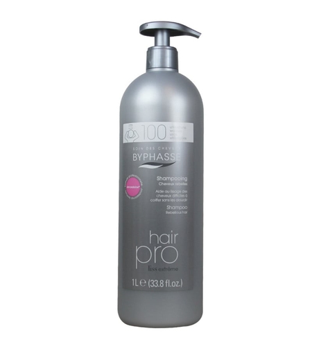 Byphasse, Pro Liss, Hair Shampoo, For Smoothening, 1000 ml *Tester