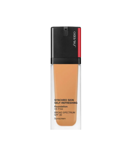 Shiseido, Synchro Skin Self-Refreshing, Oil-Free, Liquid Foundation, 410, Sunstone, SPF 30, 10 ml *Tester