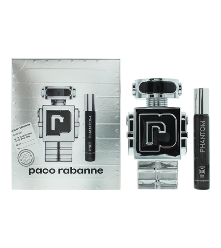 Set Paco Rabanne: Phantom, Eau De Toilette, For Men, 100 ml + Phantom, Eau De Toilette, For Men, 20 ml