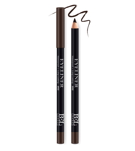 Bel London, BEL London, Hydrogenated Vegetable Oil, Waterproof, Contour, Gel Pencil Eyeliner, 202, 0.78 g