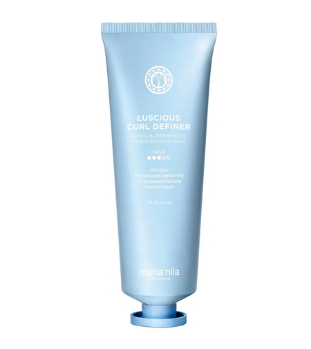 Maria Nila, Coils & Curls Luscious, Hair Styling Gel, Curl Defining, Strong Hold, 125 ml