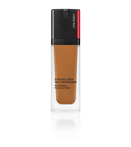 Shiseido, Synchro Skin Self- Refreshing Cushion, Oil-Free, Liquid Foundation, 440, Amber, SPF 30, 30 ml