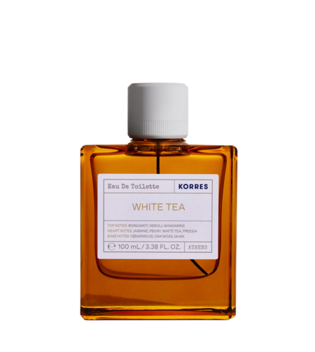 Korres, White Tea, Eau De Toilette, Unisex, 100 ml