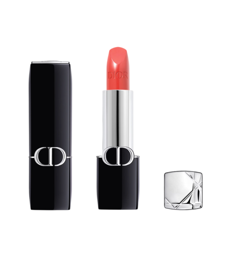 Christian Dior, Dior Rouge, Satin Finish, Cream Lipstick, 540, Silky Coral, 3.5 g