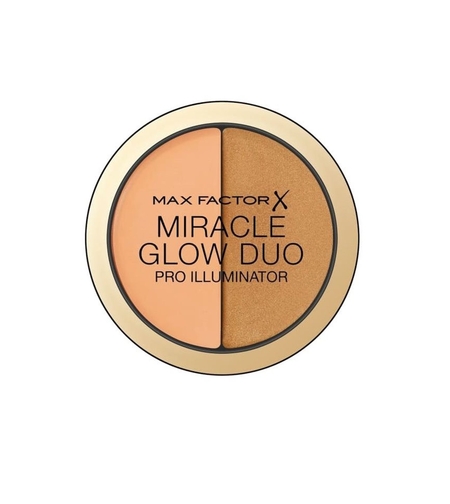 Max Factor, Miracle Glow Duo, Illuminating, Highlighter Powder, 30, Deep, 11 g
