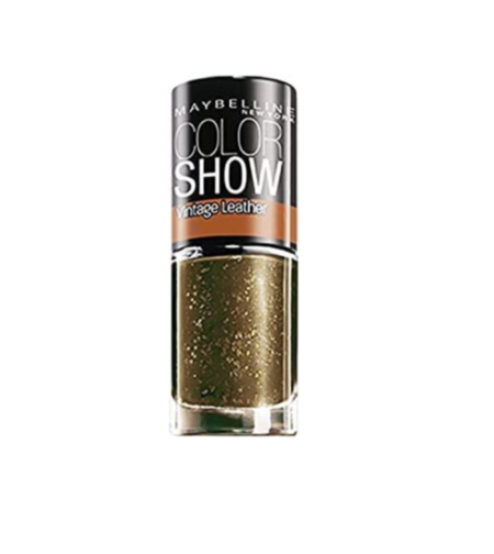 Maybelline, Color Show Vintage Leather, Nail Polish, Nr. 209, Gilded Emeralds, 7 ml