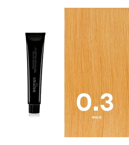 Balmain Professionnel, Couleurs Couture, Hair Colouring Cream Toner, 0.3 Gold, 60 ml