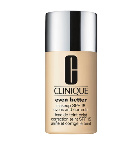Clinique, Even Better, Paraben-Free, Hydrating, Liquid Foundation, WN 38, Stone, SPF 15, 30 ml
