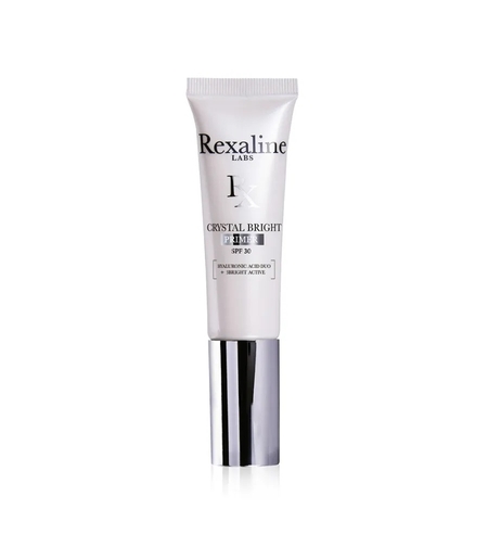 Rexaline, Crystal Bright, Hyaluronic Acid + 3 Bright Active, Illuminating, Cream Primer, 30 ml