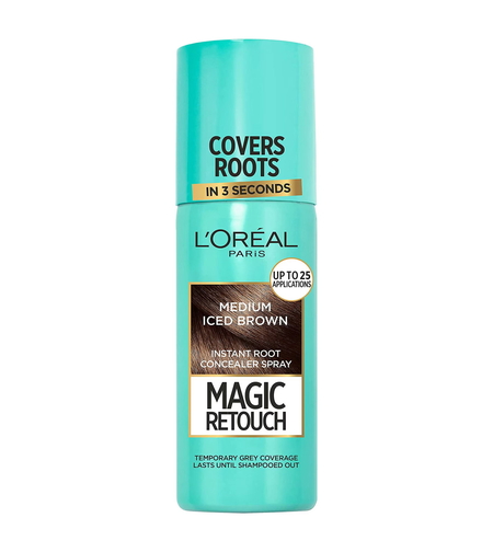L'Oreal Paris, Magic Retouch, Root Touch-Up Spray,   Medium Iced Brown, 75 ml