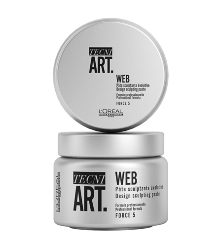 L'Oreal Professionnel, Tecni Art Web Design, Hair Styling Paste, Matte, Strong Hold, For Hair, 150 g