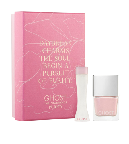 Set Ghost: Purity, Eau De Toilette, For Women, 5 ml + Ghost, Nail Polish, 10 ml