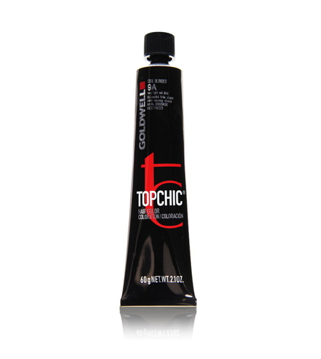 Goldwell, TopChic, Permanent Hair Dye, 9A Very Light Ash Blonde, 60 ml