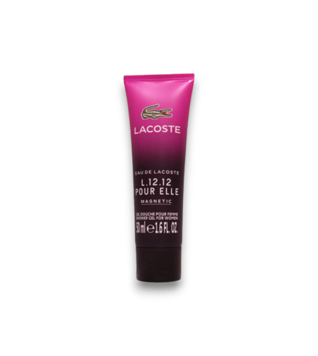 Lacoste, Eau de Lacoste L.12.12 Magnetic, Cleansing, Shower Gel, For All Skin Types, 50 ml