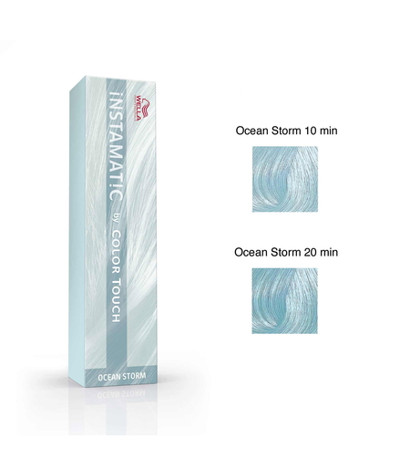 Wella Professionals, Instamatic By Color Touch, Ammonia-Free, Demi-Permanent Hair Dye,  Ocean Storm, 60 ml