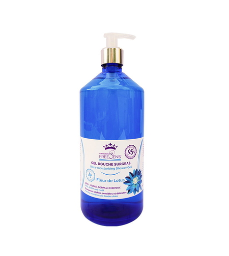 Laboratoire Freesens, Freesens, Shower Gel & Shampoo 2-In-1, Lotus Flower, 1000 ml