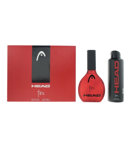 Set Head: Fire, Eau De Toilette, For Men, 100 ml + Fire, Deodorant Spray, For Men, 200 ml