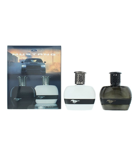 Set Ford: Mustang White, Eau De Toilette, For Men, 50 ml + Mustang Black, Eau De Toilette, For Men, 50 ml