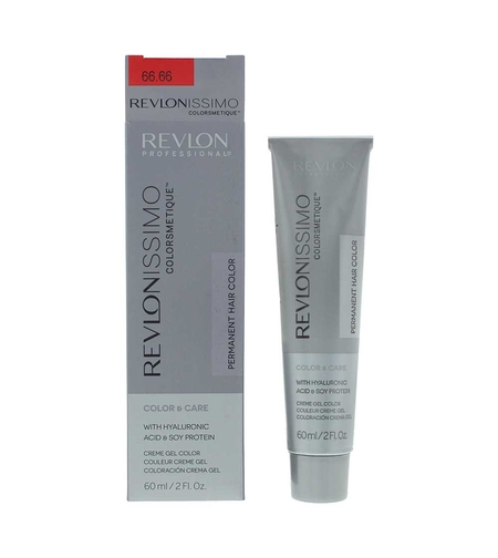 Revlon, Revlonissimo Colorsmetique, Permanent Hair Dye, 66.66 Intense Purple Red, 60 ml