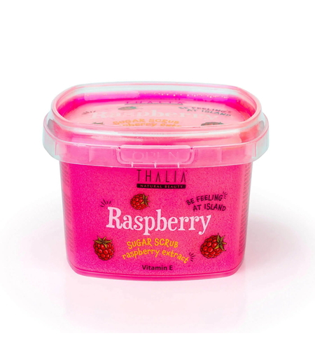 Thalia Natural Beauty, Raspberry, Smoothing, Body Scrub, 300 ml