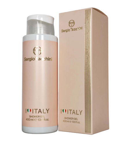 Sergio Tacchini, I Love Italy, Fresh, Cleansing & Refreshing, Shower Gel, Body, All Skin Types, 400 ml