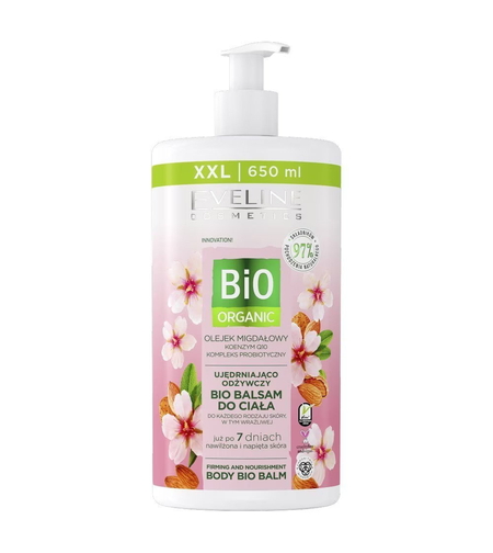Eveline Cosmetics, Bio Organic, Firm & Moisturizer, Body Balm, 650 ml *Tester