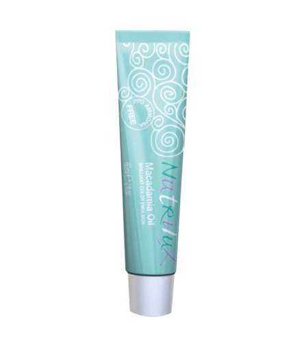 Intercosmo, Nutrilux, Macadamia Oil, Permanent Hair Dye, 8.81 Pine, 60 ml