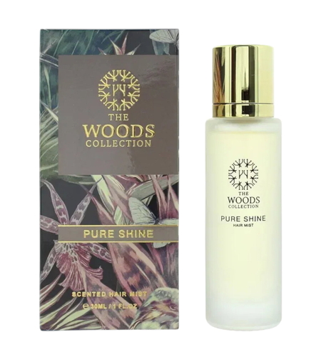 The Woods Collection, Pure Shine, Hair Scented Mist, For Women, Pineapple, 30 ml