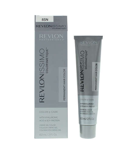 Revlon, Revlonissimo Colorsmetique, Permanent Hair Dye, 8SN Light Blonde, 60 ml