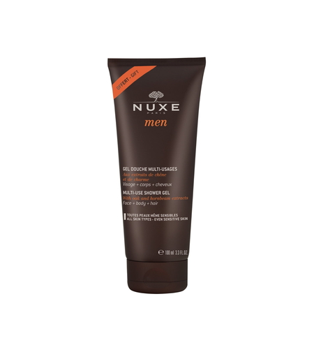 Nuxe, Men Multi-Use, Shower Gel, All Over The Body, For All Skin Types, 100 ml