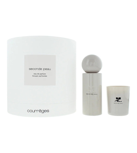 Set Courreges: Seconde Peau, Eau De Parfum, Unisex, 100 ml + Seconde Peau, Scented Candle, 75 g