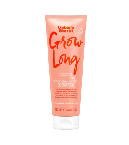 Umberto Giannini, Grow Long, Vegan & Cruelty-Free, Hair Shampoo, Growth Stimulating & Nourishing, 250 ml
