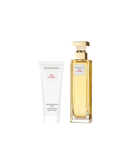 Set Elizabeth Arden: 5th Avenue, Eau De Parfum, For Women, 30 ml + 5th Avenue, Hydrating, Body Lotion, 50 ml