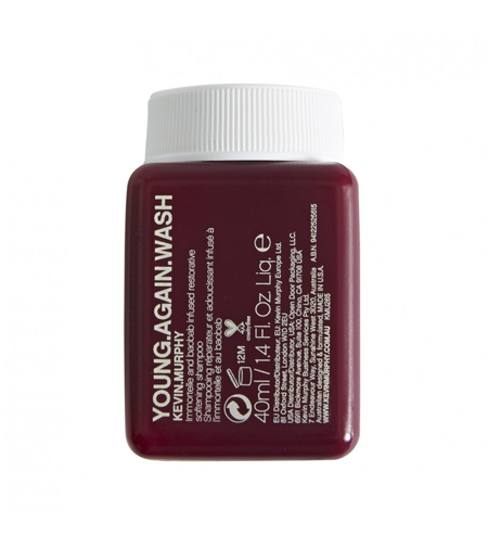 Kevin Murphy, Young Again Wash, Hair Shampoo, Restores, 40 ml