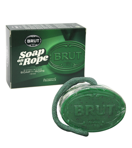 Brut, Soap On A Rope, Exfoliating, Soap Bar, 150 g