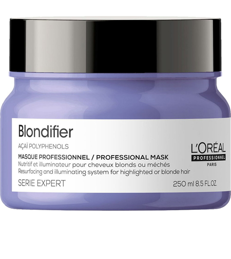 L'Oreal Professionnel, Serie Expert Blondifier, Acai Polyphenols, Hair Treatment Cream Mask, Resurfacing And Illuminating, 250 ml