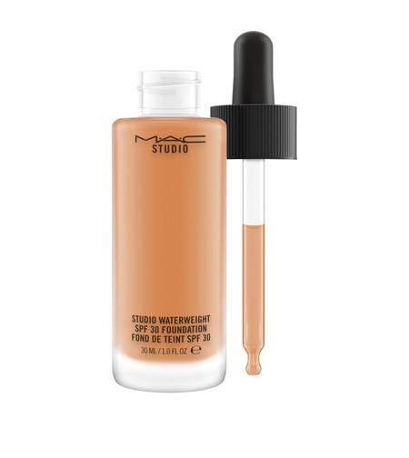 MAC, Studio Waterweight, Vitamin E, Long Lasting, Liquid Foundation, NC50, SPF 30, 30 ml