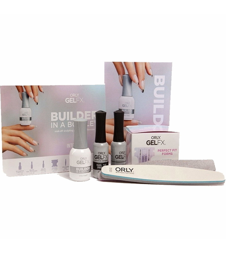 Set, Orly, Gelfx Builder In A Bottle Kit, Semi-Permanent Nail Polish, 8 pcs g
