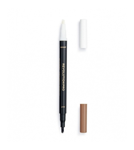 Makeup Revolution, 24h Day & Night, Eyebrow Cream Pencil, Ash Brown, 1.6 ml