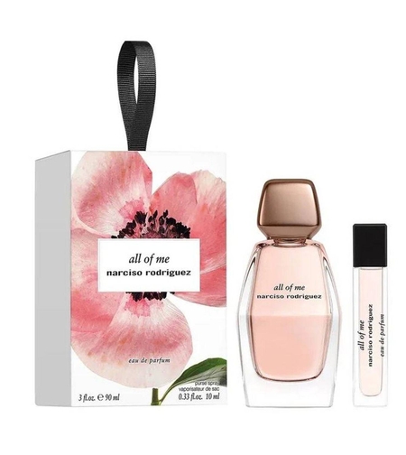 Set Narciso Rodriguez: All Of Me, Eau De Parfum, For Women, 90 ml + All Of Me, Eau De Parfum, For Women, 10 ml