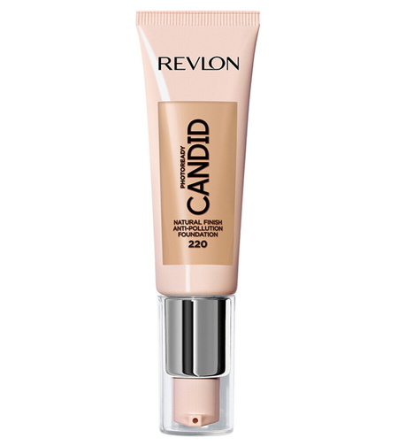 Revlon, Candid, Anti-Pollution, Liquid Foundation, 220, Sand Beige, 22 ml