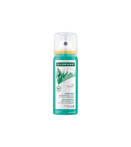Klorane, Nettle, Vegan, Hair Dry Shampoo, Oil, 150 ml