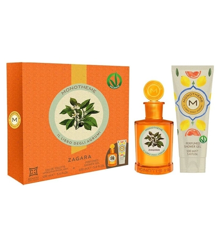Set Monotheme: Il Libro Degli Agrumi Zagara, Eau De Toilette, For Women, 100 ml + Il Libro Degli Agrumi Zagara, Cleansing, Shower Gel, For All Skin Types, 100 ml