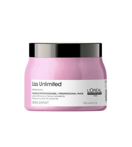 L'Oreal Professionnel, Serie Expert Liss Unlimited, Hair Treatment Cream Mask, For Smoothening, 500 ml
